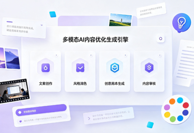 德阳AI智能内容优化创新 多模态生成技术丰富数字内容创作生态